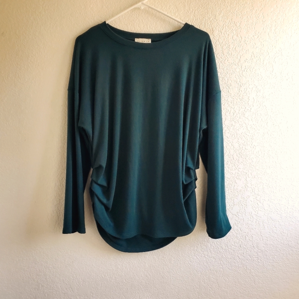 Hayes Longsleeve Top‎ Teal Green Layering Fall Winter Casual